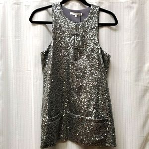 Gorgeous Emerson Fry Sequined Top, XL